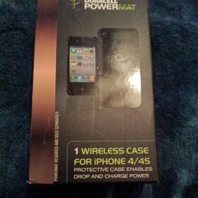 80239598 Duracell Powermat Powersnap Kit Mat Iphone 5 5s 5se Charging Case Battery Backup
