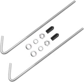 Duscoke-dsc-185  Duscoke 10 Inch 304 Stainless Steel J Hook Battery Hold Down Bolts Universal