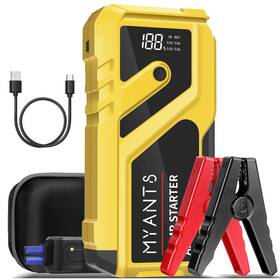 3000a E-ant Ea022 12v Arrancador De Bater A Con Luz Para Auto Carro Portatil 16000 Mah Usb-c