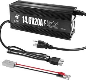 E-fast 313019565584 12v 20a Lithium Battery Charger 14.6v Lifepo4 Smart With