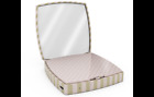 E228099 Hipstreet Compact Mirror Portable Battery Charger Stripe 628905026026