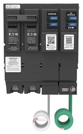 Brevem2040 Eaton Green Motion Br Ev Smart Breaker Charger 2p 40a