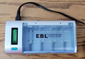 4149386529 Ebl 906 Smart Charger Universal 9v Aa Aaa C D Ni-mh Ni-cd Rechargeable Battery
