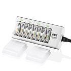 Ebl-808-aaa800 Ebl Latest Version Rapid Bay Smart Aa Aaa Battery Charger