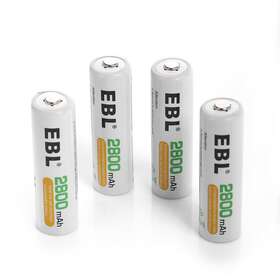 81218122897 Ebl Premium Aa Aaa 2800mah 800mah Nimh Rechargeable Batteries 1.2v New Lot