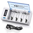 Ebl Smart Battery Charger For Aa Aaa Rechargeable Batteries