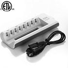 Ebl808 Bay Battery Chargers Aa Aaa Rechargeable Upgraded Etl 740528465744