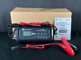 Epa1210l Eco-worthy Black 12v Smart Automatic Battery Charger With User Manual
