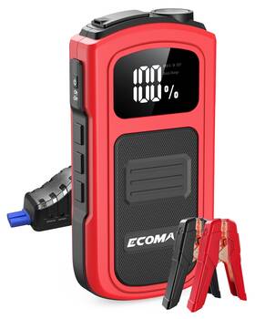 1500a Ecomax Eca80 Jump Starter Car Battery Peak 15000mah Portable Ca