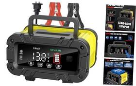 Tk-1200 Efast E-fast 20a Battery Charger 12/24v Lifepo4 Lead Acid Automatic Smart Car