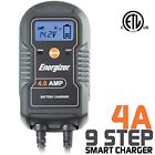6-12v Enc4a Energizer Amp Battery Charger With Lcd Maintainer Step 841915002501