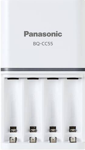 Bq-cc55sba Eneloop 073096902589 Panasonic Advanced Individual Rechargeable Battery 3 Hour Quick Ch