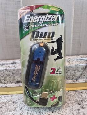 120804 Energizer New E2 Rechargeable Duo Aa Aaa Usb Battery Charger With 2