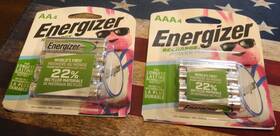 4-aaa Energizer 637962865844 Recharge Power Plus Nimh Rechargeable 4-aa And Batteries