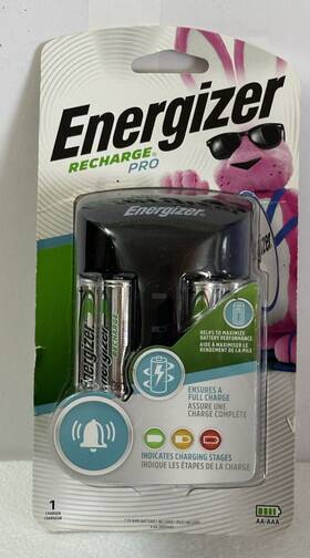Emg923861 Energizer Pro Charger For Aaa And Aa Nimh 4 2000 Mah Rechargeable Batteries
