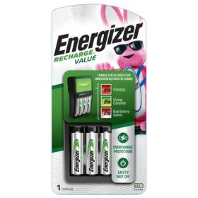Upn-147517 Energizer Battery Charger Plus 12 8 4 Power Aa Nimh Rechargeable Batteries
