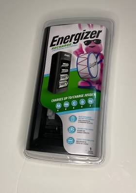 Upn-147671 Energizer Recharge Universal Aa/aaa/c/d/9v Chfc Nimh Battery Charger Brand New