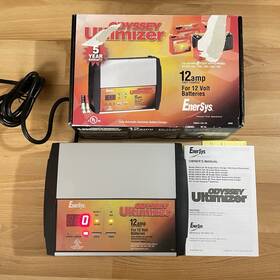 Omax-12a-1b Enersys 026666130028 Odyssey Ultimizer 12amp 12v Battery Charger Single Bank Portable New