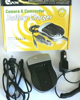 0709 Espow Digital Camera And Camcorder Battery Charger With Manual In Original Box