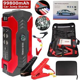 4s17le698755r Esukceso 99800mah Portable Car Jump Starter Box Booster Jumper Power Bank Battery Charger