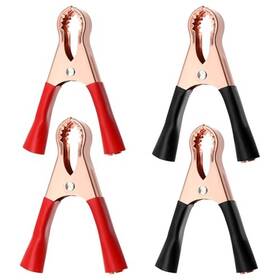 01i1chcf Euphhonycs 666045 1 Insulated Alligator Clips 4-pack Jumper Cables Clamp 100a Electrical Heavy