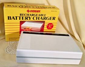 Eveready 039800032096 Battery Charger New Nos Fcc10 Hong Kong 1988 Quick Charge Rechargeable