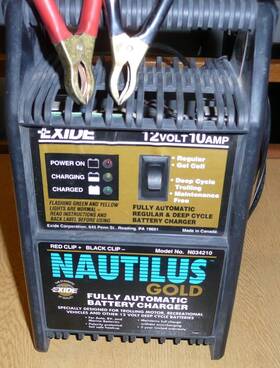 No10904 Exide Nautilus 12v 10a Battery Charger - Model N0. 10904 Deep Cycle Use