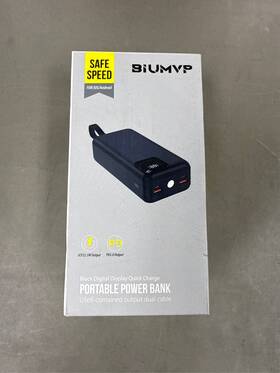 Bm50 Exquisite Deal Shop Power Bank Fast Charging With Built In Cables Led Display 50000mah Portable Char