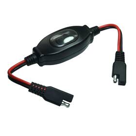 Sae16-204 Filshu Sae Extension Cable 16 Awg Wire Harness 12v-24v Dc To With On/o
