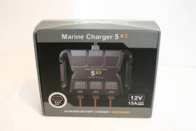 Icm5a-3 First Power Pro Firstpower 5x3 15amps 12v Multi Bank Marine Battery Charger 15a