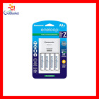Fk-n0qq-kr6y Fkn0qqkr6y Panasonic Eneloop Battery Charger With Pack Cycle Aa Batteries