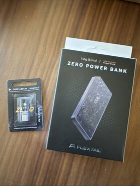 00848 Flextail Zero Power Bank 10000mah Portable Charger With Usb C Led Light