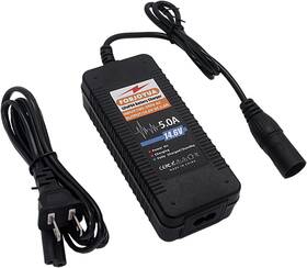 14.6v5axlrfba Forjoyua 14.6v 5a Lifepo4 Scooter Battery Charger For 4s 12.8v Black