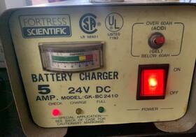 Gk-bc2410 Fortress Scientific Battery Charger 24 Vdc 5 Amps