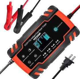 Foxsur 048518084969 Automatic Smart Battery Charger/maintainer 12v/24v 8amp Pulse Repair Charger