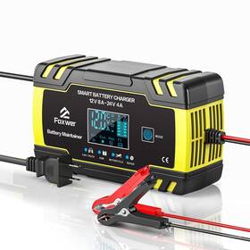 Fy12v8a Foxwer 12v8a 24v4a Battery Charger And Maintainer Intellicharger Trickle Des