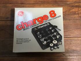 Ge 043168126502 General Electric Charge 8 Nickel-cadmium Battery Charger 9v Aa C D