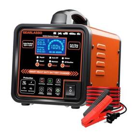 Aamaat00192-gls Gearlasso 12v 24v Car Battery Charger Heavy Duty 0-15a Automatic Maintainer