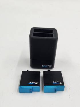 Aad6d-001 Go Pro 75676 Hero8 Black Dual Battery Charger Plus