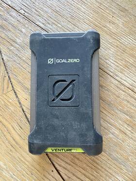 22110-12-24g09126 Goal Zero Venture 75 Power Bank 6.4ah Li-nmc Usb-c Usb-a Portable Charger 11.1v