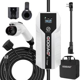 Ev-b04 Godiag Level 1 2 Ev Charger Etl Certified 110v-240v 16 Amp 20ft - Scratch And Dent
