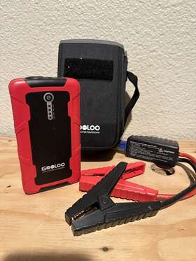 Gt1500 Gooloo Jump Starter Battery Pack 600a Peak Car Box Water-resistant