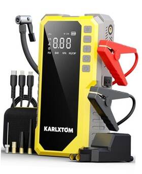 4500a Guangdong Carson Power Industrial Co. Ltd Cyd17 Car Battery Jump Starter With Air Compressor Portable Standard
