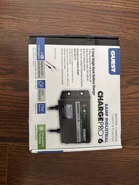 Guest 2618-0 Chargepro 6 6a 12v Single Bank Mains Battery Charger For Flooded/agm
