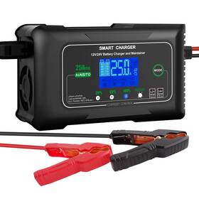 Ef-25 Haisito 25 Amp Lithium Battery Charger 12v And 24v Lifepo4 Lead-acid Agm/gel/sla..