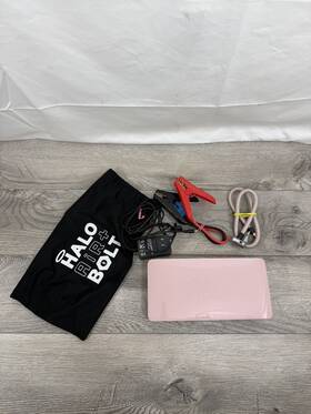 2034qu Halo Bolt Air Portable Power Jump Starter Compressor Usb Ports And Accessories