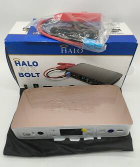 58830 Halo 313034734712 Bolt Air Car Jump Starter Usb Power Bank - Rose Gold