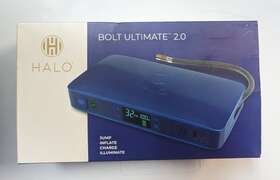 Halo 645397941309 Bolt Ultimate 2.0 Jump Starter / Inflator Charger With Floodlight Brand New