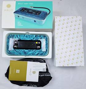 1750 Halo 645397942702 Bolt Air - New Battery Jump Starter Compressor Power Bank And Light