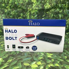 801105569 Halo Bolt Air Amazing Portable Power Jump Box Compressor Coral Terrazzo